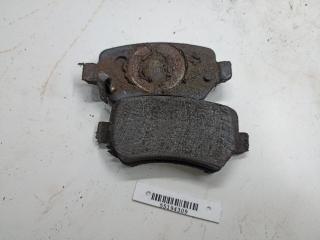 Колодки тормозные задние Opel Meriva 1 поколение (A) 2005, 1.6 л., бензин, МКПП, серый, минивэн