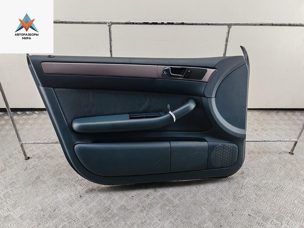 обшивка двери передняя левая Audi A6 4B/C5 1998, 2.8 л., бензин, МКПП, серый, седан, 4B0971035F - фото №1