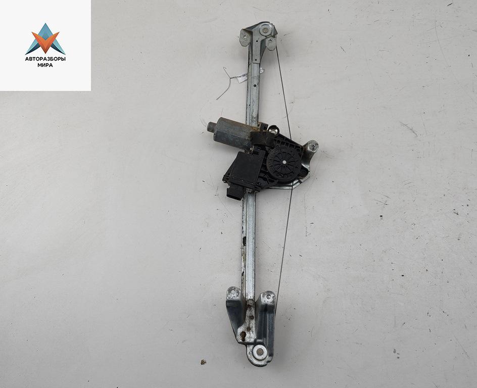 стеклоподъемник электрический задний левый Opel Zafira 1 поколение (A) 1999, 2.0 л., дизель, МКПП, серый, минивэн, 90579539 - фото №1