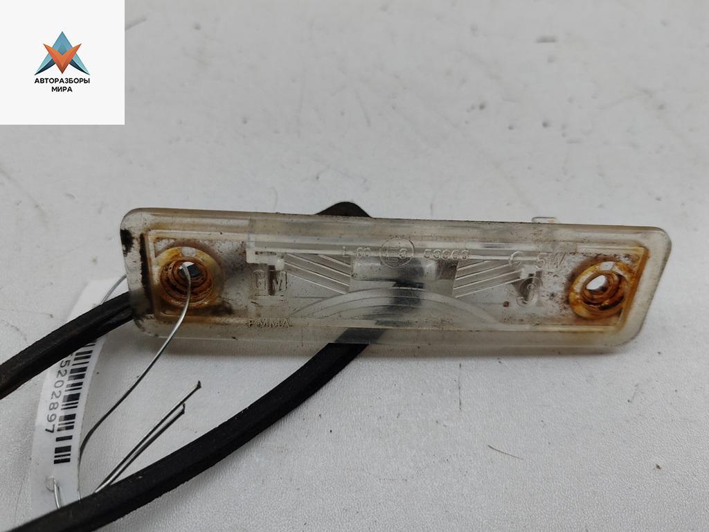 подсветка номера Opel Astra G 2002, 1.6 л., бензин, МКПП, синий, универсал, 53968 - фото №1