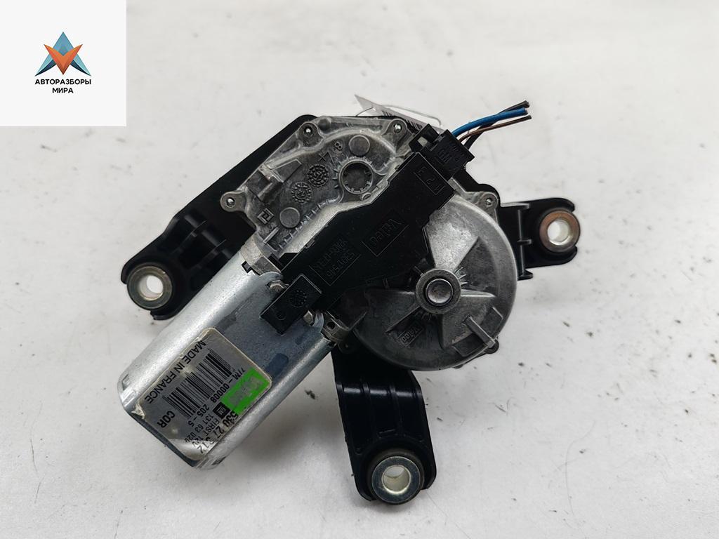 Двигатель стеклоочистителя заднего (моторчик дворников) Opel Corsa D 2007, 1.2 л., бензин, робот, серый, хетчбэк 5 дв., 13163029 - фото №1