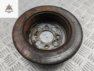 диск тормозной задний Kia Rio 2 поколение 2005, 1.6 л., бензин, МКПП, серый, хетчбэк 5 дв.