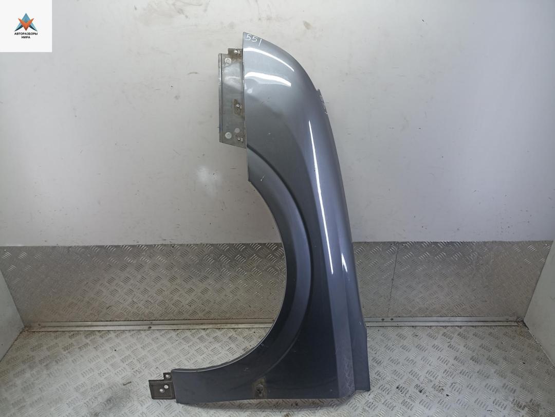 крыло переднее левое Opel Vectra C 2002, 1.8 л., бензин, МКПП, серый, седан - фото №1