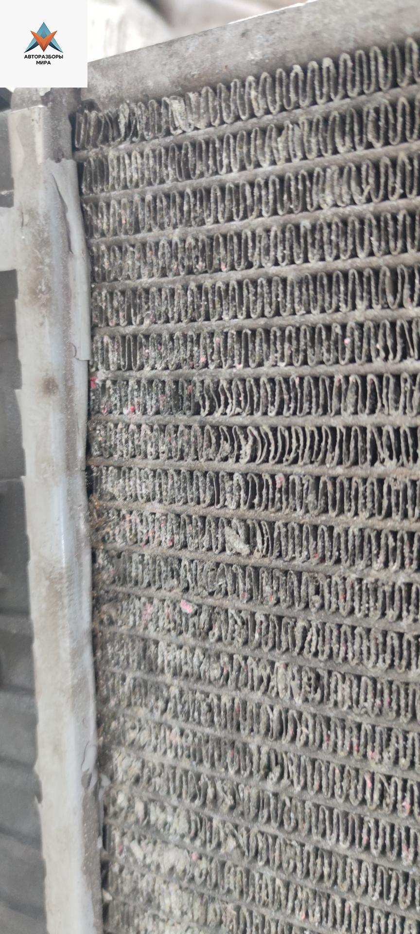 радиатор охлаждения Audi A6 4B/C5 1998, 2.5 л., дизель, МКПП, синий, универсал - фото №1