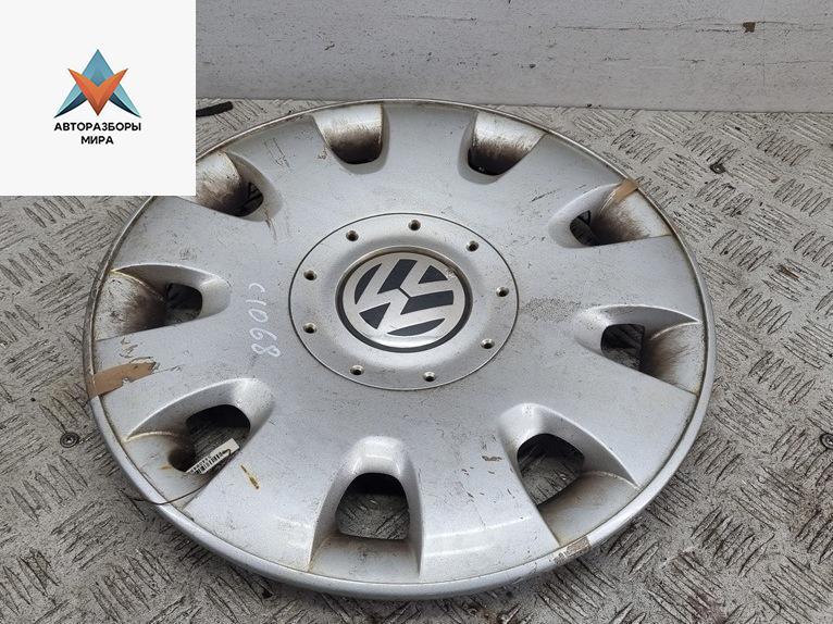 колпак колесный Volkswagen Golf 4 поколение 2000, 1.9 л., дизель, МКПП, серый, хетчбэк 5 дв., 1T0601147 - фото №1