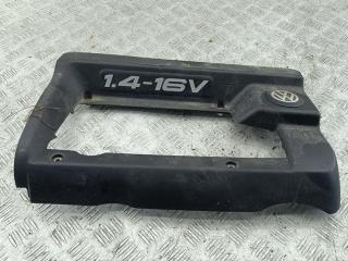 декоративная крышка двигателя Volkswagen Golf 4 поколение 1999, 1.4 л., бензин, МКПП, синий, хетчбэк 5 дв.