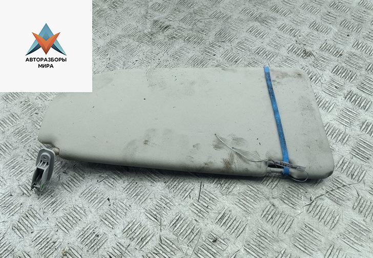 козырек солнцезащитный Volkswagen Caddy 3 поколение 2006, 1.9 л., дизель, АКПП, серый, фургон - фото №1