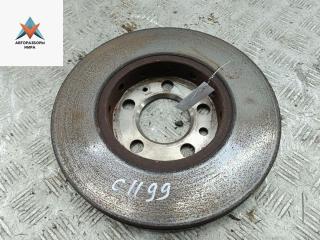 диск тормозной передний Volkswagen Golf 4 поколение 2002, 1.4 л., бензин, МКПП, синий, хетчбэк 5 дв.