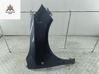 крыло переднее правое Skoda Fabia 2 поколение (5J) [рестайлинг] 2011, 1.2 л., бензин, МКПП, серый, универсал