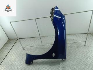 крыло переднее левое Peugeot 307 1 поколение 2003, 1.6 л., бензин, МКПП, синий, хетчбэк 3 дв.