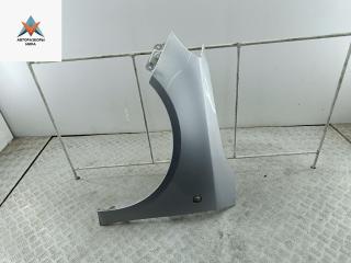 крыло переднее левое Skoda Fabia 2 поколение (5J) 2008, 1.2 л., бензин, МКПП, серый, хетчбэк 5 дв.
