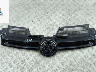 решетка радиатора Volkswagen Golf 5 поколение 2004, чёрный, хетчбэк 5 дв.