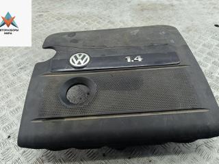 декоративная крышка двигателя Volkswagen Golf 5 поколение 2004, 1.4 л., бензин, МКПП, чёрный, хетчбэк 5 дв.