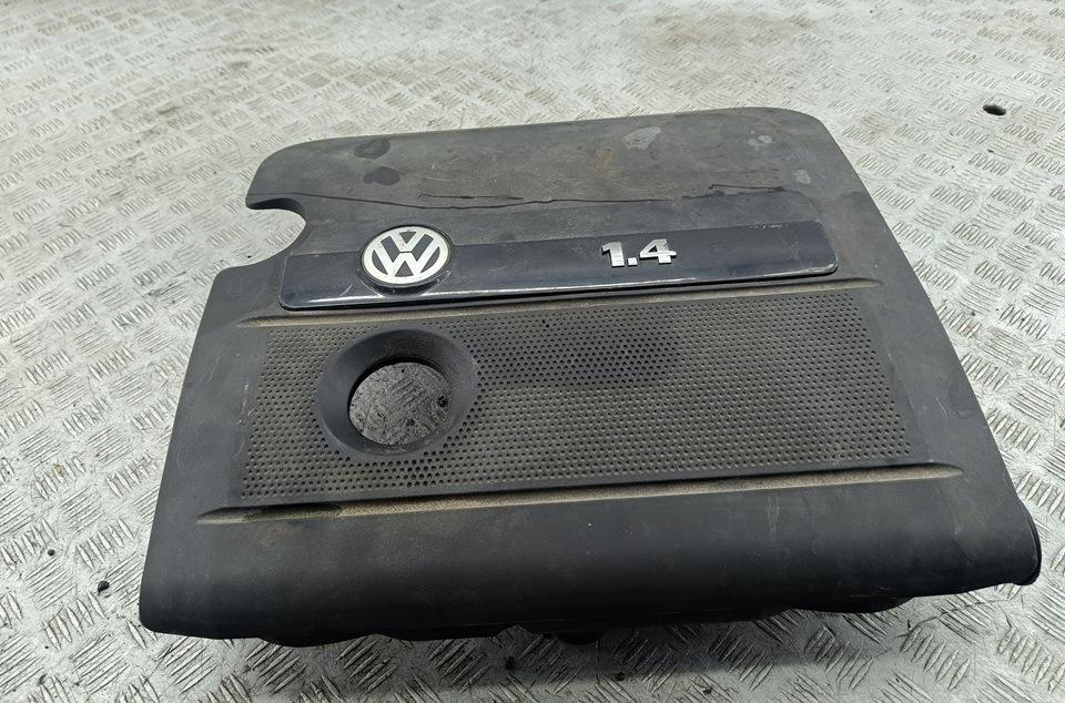 декоративная крышка двигателя Volkswagen Golf-5 2004, 1.4 л., бензин, МКПП, чёрный, хетчбэк 5 дв.