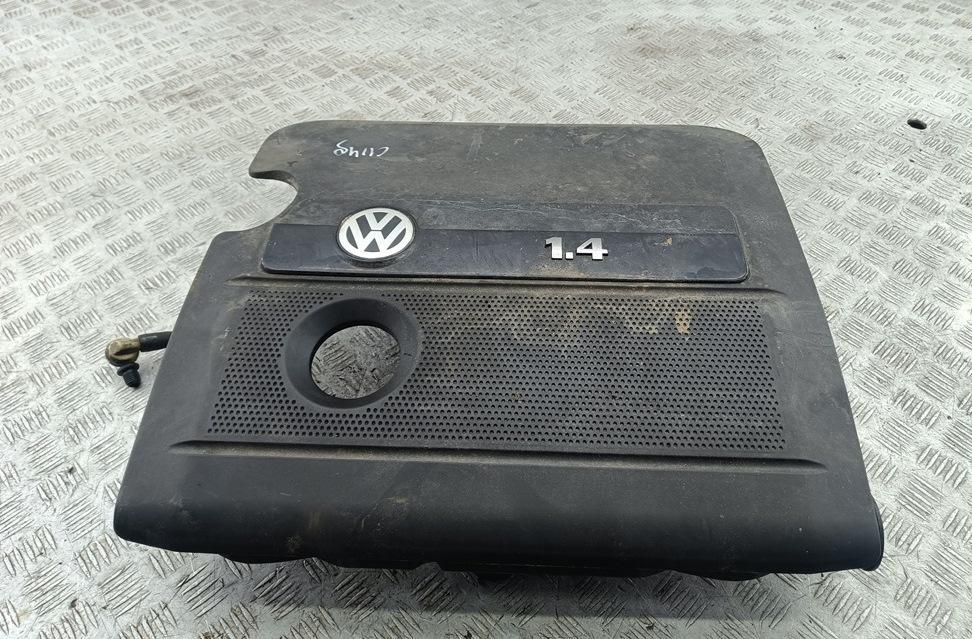декоративная крышка двигателя Volkswagen Golf 5 поколение 2006, 1.4 л., бензин, МКПП, синий, хетчбэк 5 дв. - фото №1
