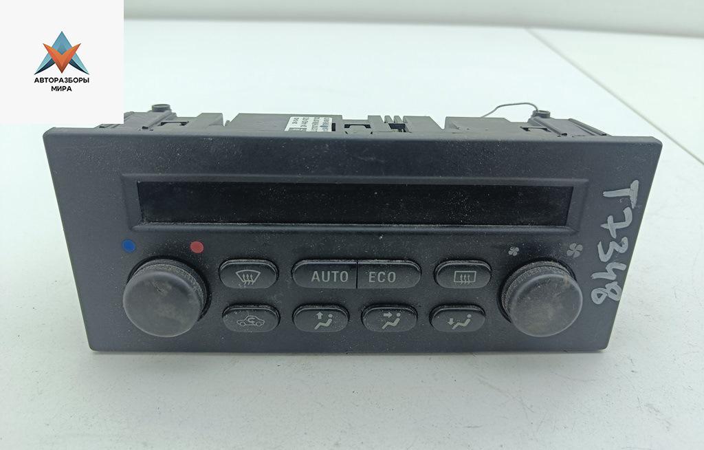 блок управления печки / климат-контроля Opel Astra G 2002, 2.2 л., дизель, МКПП, серый, хетчбэк 5 дв., 24442472 - фото №1