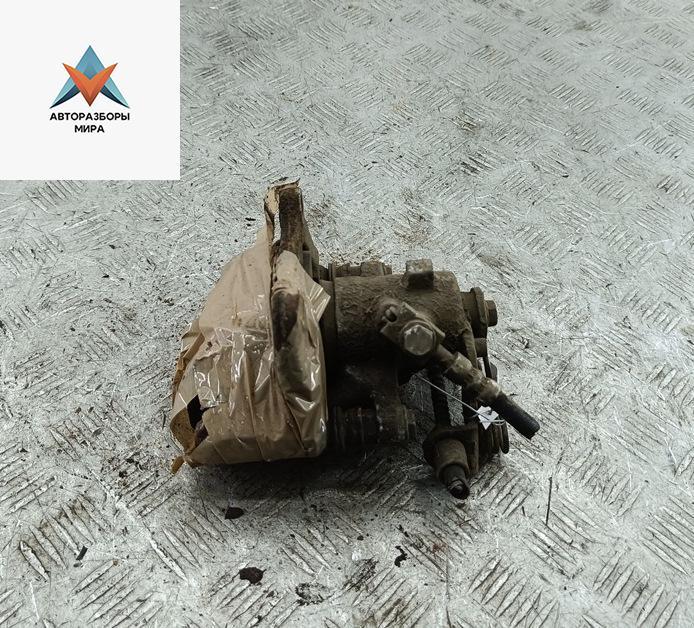 суппорт задний правый Audi A6 4B/C5 1997, 2.8 л., бензин, АКПП, синий, седан - фото №1