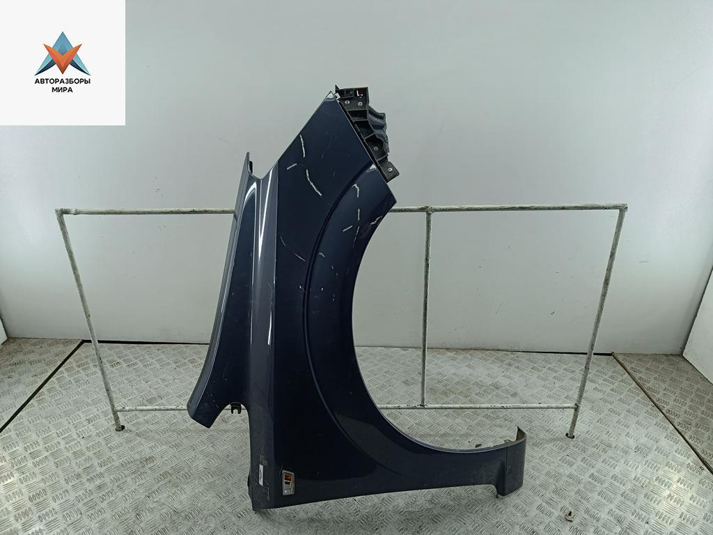 крыло переднее правое Opel Zafira 2 поколение (B) 2006, 1.8 л., бензин, МКПП, серый, минивэн - фото №1