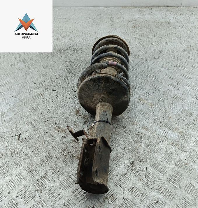 стойка передняя Dacia (Renault) Sandero I 2011, 1.5 л., дизель, МКПП, белый, хетчбэк 5 дв., 8200807029 - фото №1