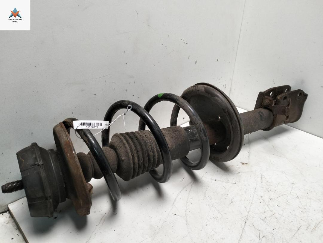 стойка передняя Dacia (Renault) Sandero I 2009, 1.4 л., бензин, МКПП, синий, хетчбэк 5 дв., 8200807029 - фото №1