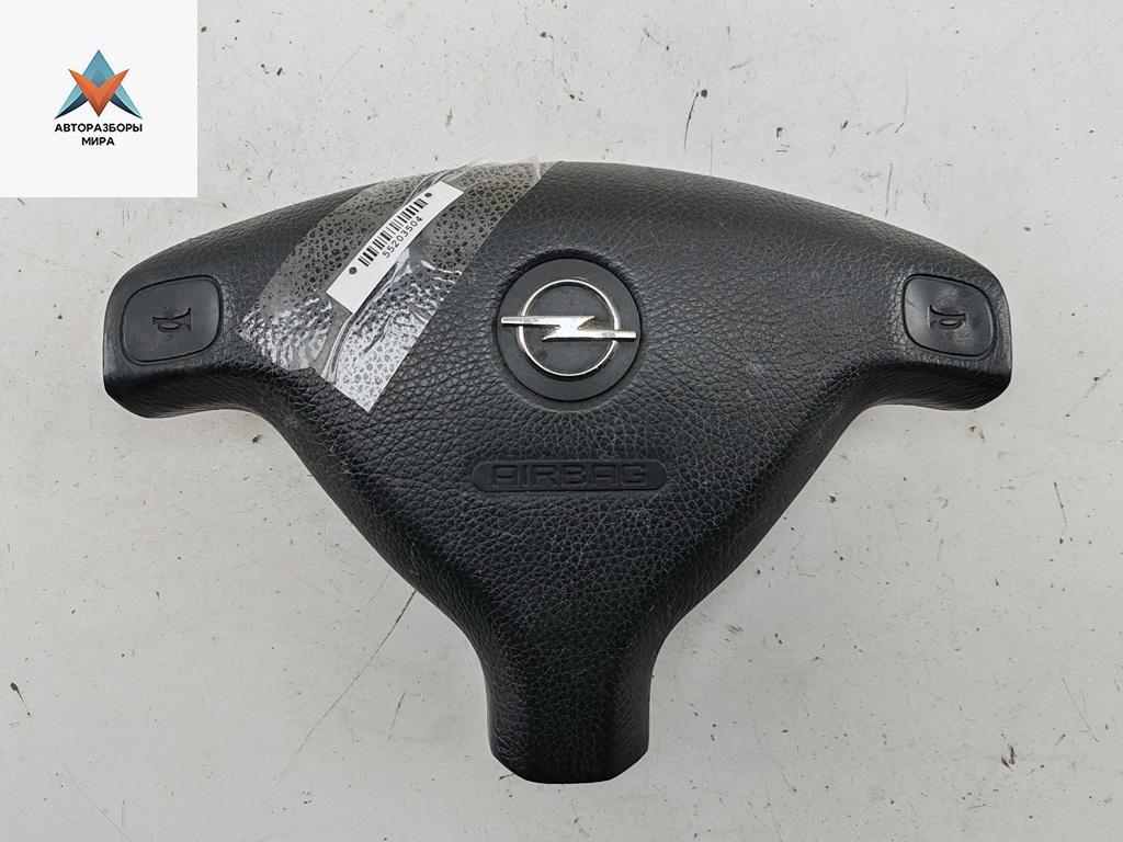 подушка безопасности водителя Opel Astra G 2002, 2.2 л., дизель, МКПП, серый, хетчбэк 5 дв., 90437570 - фото №1