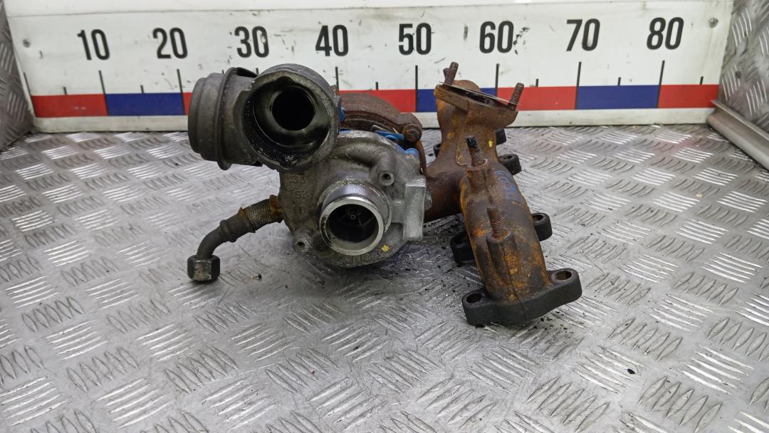 турбина Skoda Superb 2 поколение 2010, 1.9 л., D TDI PD, дизель, МКПП, хетчбэк 5 дв., 03G253014F - фото №1