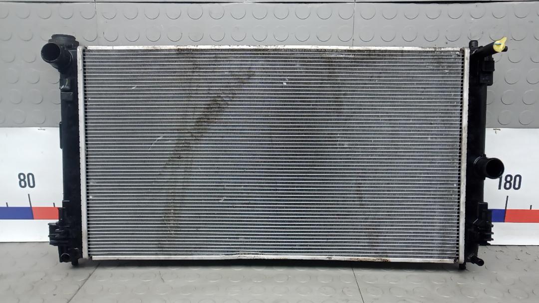 радиатор охлаждения Toyota C-HR 1 поколение 2017, 1.2 л., бензин, МКПП - фото №1
