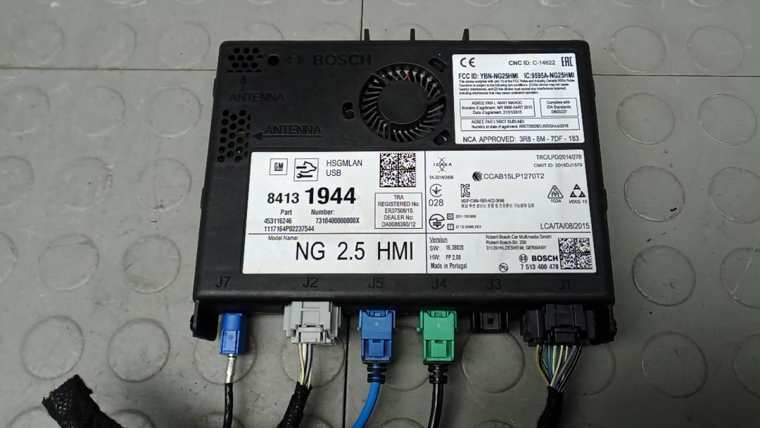 навигация Opel Insignia 2 поколение (B) 2017, 1.6 л., дизель, МКПП, хетчбэк 5 дв., 84131944 - фото №1