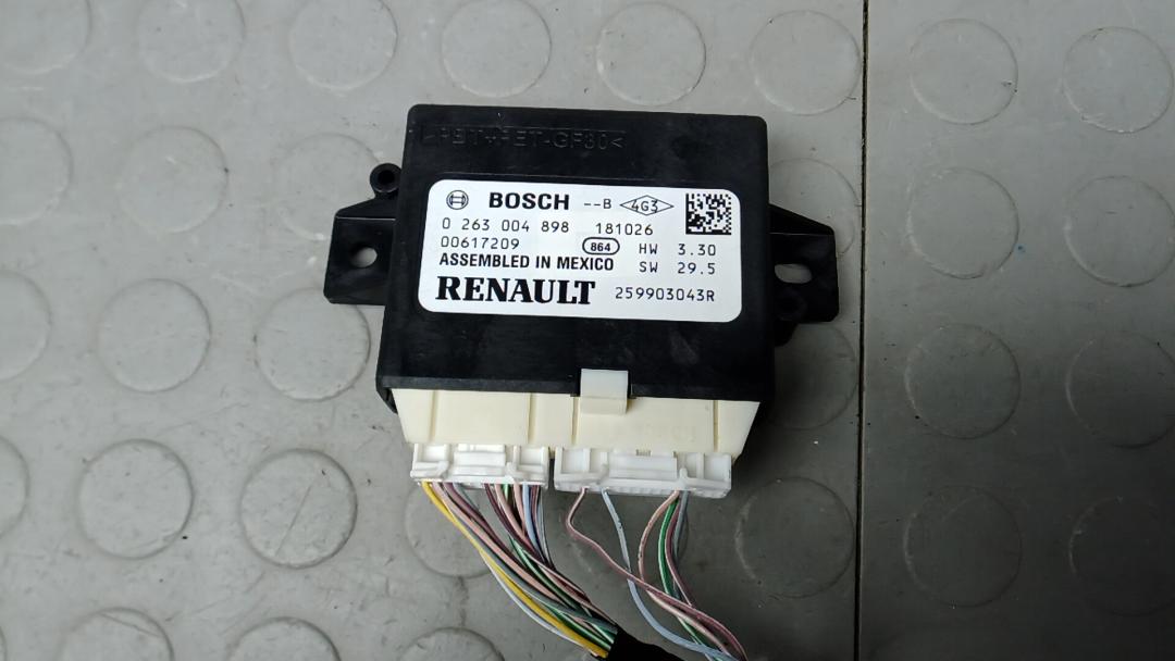 блок управления парктрониками Renault Megane 4 поколение 2016, 1.5 л., дизель, МКПП, хетчбэк 5 дв., 0263004898, 259903043R - фото №1