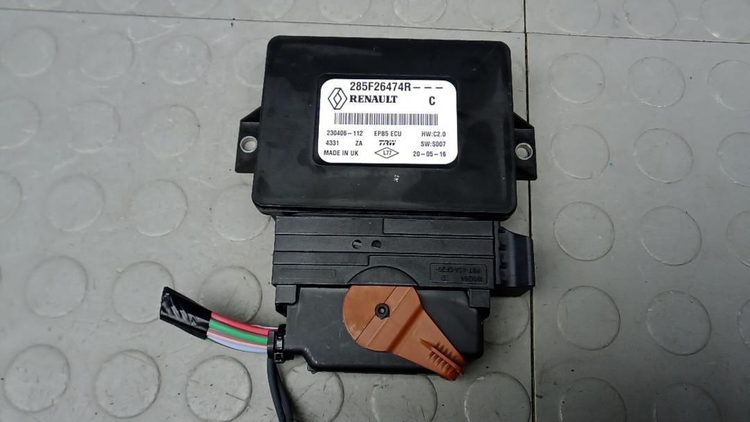 блок управления ручником Renault Megane 4 поколение 2016, 1.5 л., дизель, МКПП, хетчбэк 5 дв., 285F26474R - фото №1