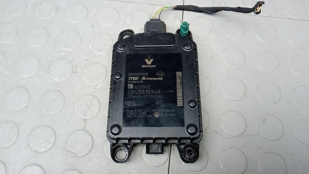 дистроник Renault Megane 4 поколение 2016, 1.5 л., дизель, МКПП, хетчбэк 5 дв., 284381994R - фото №1