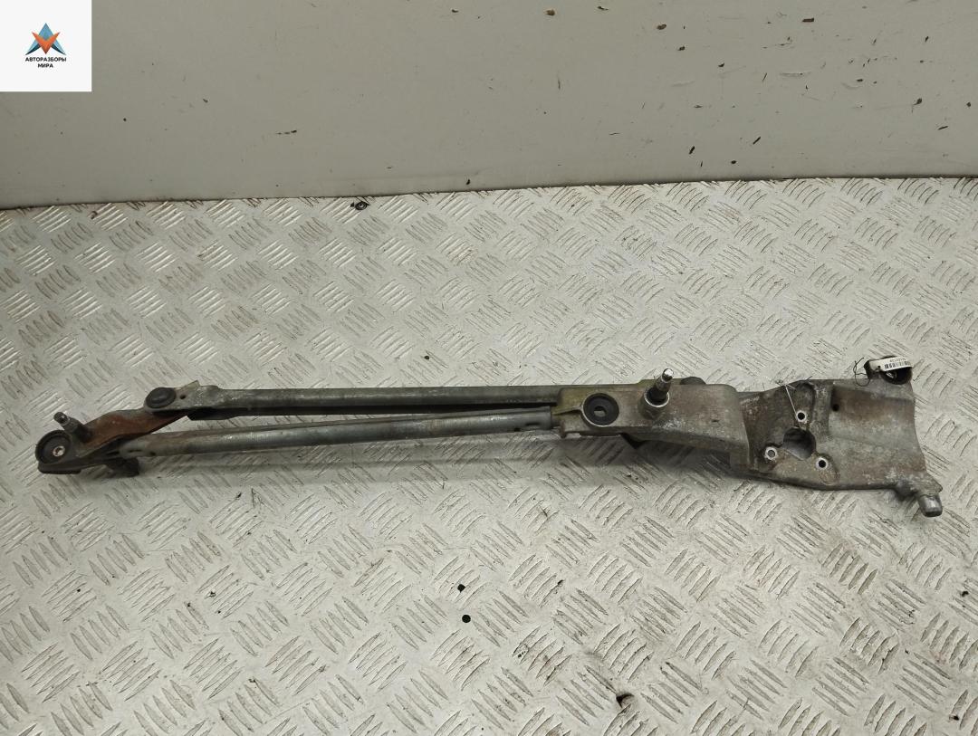 Механизм стеклоочистителя переднего (трапеция дворников) Ford Focus 1 поколение 2000, 1.6 л., i, бензин, МКПП, синий, универсал, XS4117K484AE - фото №1