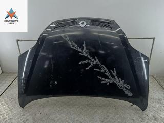 капот Renault Scenic 1 поколение [рестайлинг] 2002, 1.6 л., бензин, МКПП, чёрный, минивэн, 7751472130