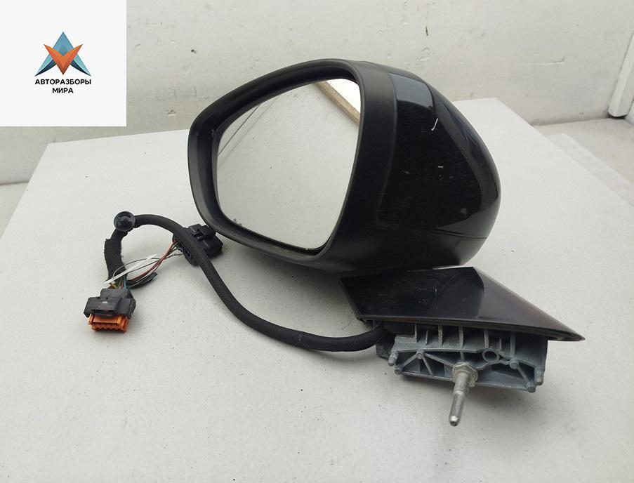 зеркало левое Peugeot 508 1 поколение 2011, 2.0 л., дизель, МКПП, чёрный, универсал, 968748069V - фото №1