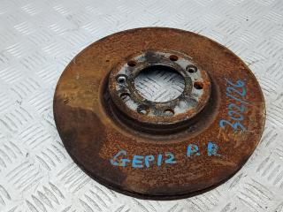 диск тормозной передний Peugeot 3008 2 поколение 2018, 1.6 л., дизель, АКПП, внедорожник 5 дв.