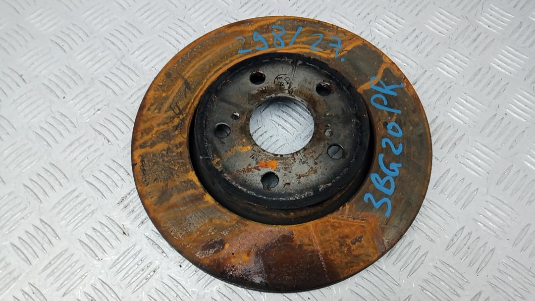 диск тормозной передний Toyota C-HR 1 поколение 2017, 1.2 л., бензин, МКПП - фото №1