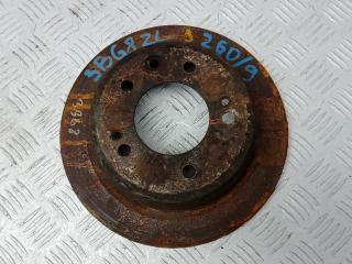 диск тормозной задний Kia Ceed 1 поколение [рестайлинг] 2010, 1.6 л., бензин, МКПП, хетчбэк 5 дв.