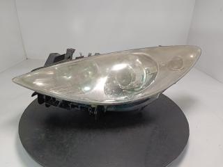 фара левая Peugeot 307 1 поколение [рестайлинг] 2007, цвет, 9681834880