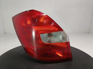 фонарь задний левый Skoda Fabia 2 поколение (5J) 2009, цвет, 5J6945095