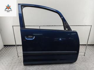 дверь сдвижная Mitsubishi Colt 6 поколение (Z20/Z30) 2005, синий, хетчбэк 5 дв.