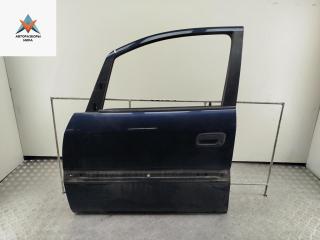 дверь сдвижная Opel Zafira 1 поколение (A) 2002, синий, минивэн