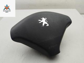 подушка безопасности водителя Peugeot 307 1 поколение 2003, 1.6 л., бензин, МКПП, серый, хетчбэк 3 дв., 96345028