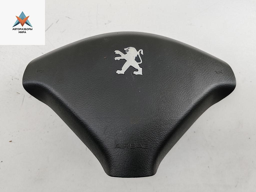 подушка безопасности водителя Peugeot 307 1 поколение 2004, 2.0 л., дизель, МКПП, серый, универсал, 96345028ZR - фото №1