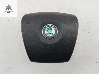 подушка безопасности водителя Skoda Roomster 1 поколение 2008, 1.9 л., дизель, МКПП, синий, фургон, 5J0880201D