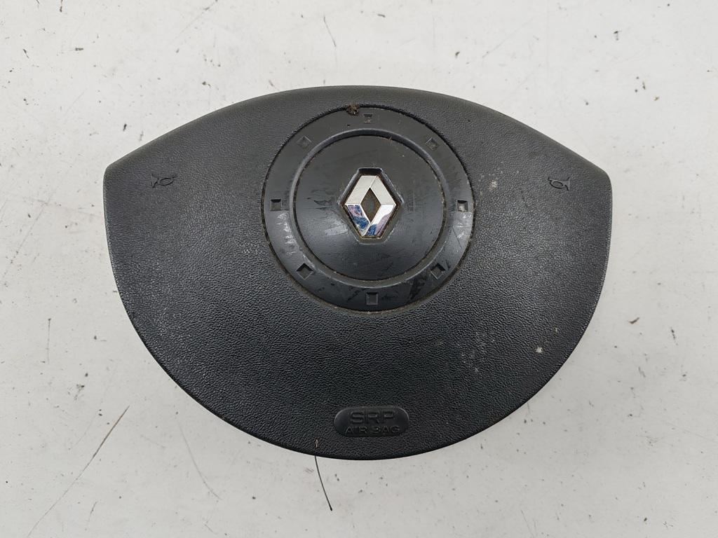 подушка безопасности водителя Renault Megane II 2005, 1.6 л., бензин, МКПП, серый, универсал, 8200381849