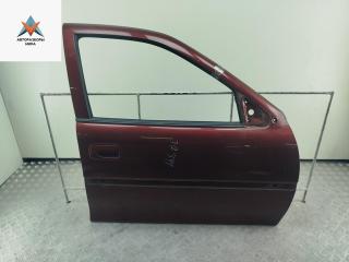 дверь сдвижная Opel Vectra B [рестайлинг] 1999, красный, седан