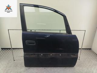 дверь сдвижная Opel Zafira 1 поколение (A) 2002, синий, минивэн