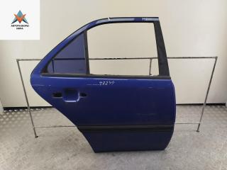 дверь сдвижная Mercedes-Benz C-Класс W202/S202 1996, синий, седан