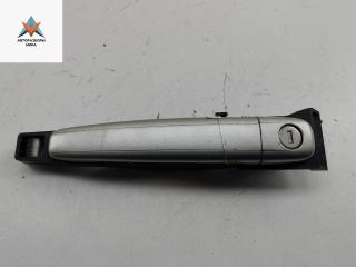 ручка наружная передняя левая Peugeot 307 1 поколение [рестайлинг] 2005, 2.0 л., бензин, МКПП, серый, универсал, 9657619880