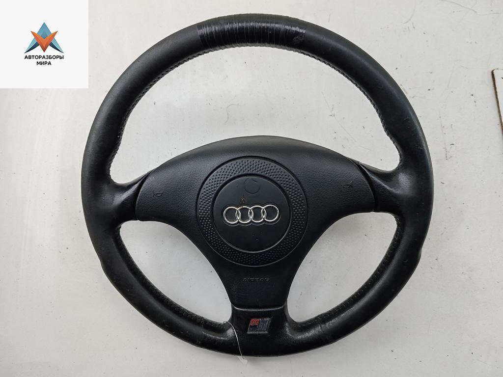 руль Audi A6 4B/C5 1997, 2.4 л., бензин, АКПП, зелёный, седан - фото №1